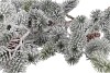 SILK PINE WITH CONE AND SNOW 122CM