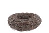 WREATH BIRCH TREE WHITEWASH 40X10CM