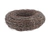 WREATH BIRCH TREE WHITEWASH 50X12CM