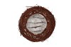 WREATH ELM BRANCHES PLANTER BROWN WITH BOTTOM 40X10CM