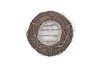 WREATH ELM BRANCHES PLANTER GREY WITH BOTTOM 30X10CM