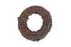 WREATH ELM BRANCHES GREY 30X8CM
