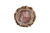 WREATH WOOD BROWN PLANTER WITH BOTTOM 14X16X13CM