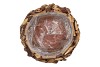 WREATH WOOD BROWN PLANTER WITH BOTTOM 25X22X15CM