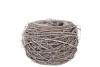 NATURE ELM BRANCH WHITE PLANTER WITH BOTTOM 14X10CM