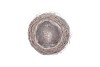 NATURE ELM BRANCH WHITE PLANTER WITH BOTTOM 14X10CM