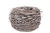 NATURE ELM BRANCH WHITE PLANTER WITH BOTTOM 18X15CM