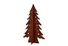 RUSTY SCOTTISH BROWN TREE DECO 31X50CM