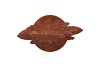 RUSTY SCOTTISH BROWN DECO TREE 16X11X31CM