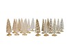 TWINKLE COSY SAND MIX GLASS TREE SHINY ASS 9X25CM