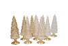 TWINKLE COSY SAND MIX GLASS TREE SHINY ASS 9X25CM