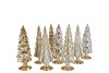 TWINKLE COSY SAND MIX GLASS TREE SHINY ASS 9X25CM