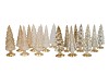TWINKLE COSY SAND MIX GLASS TREE SHINY ASS 10x30CM