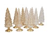 TWINKLE COSY SAND MIX GLASS TREE SHINY ASS 10x30CM