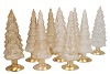 TWINKLE COSY SAND MIX GLASS TREE SHINY ASS 10X35CM