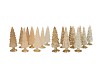 TWINKLE COSY SAND MIX GLASS TREE MATT ASS 9X25CM