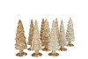 TWINKLE COSY SAND MIX GLASS TREE MATT ASS 9X25CM