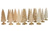 TWINKLE COSY SAND MIX GLASS TREE MATT ASS 10X35CM