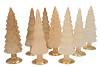 TWINKLE COSY SAND MIX GLASS TREE MATT ASS 10X35CM