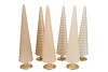 TWINKLE COSY SAND MIX GLASS TREE MATT ASS 11X45CM