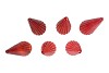 TWINKLE JOLLY RED MIX GLASS TREE SHINY ASS 11X45CM
