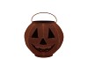 RUSTY SCOTTISH BROWN DECO PUMPKIN 19X18CM