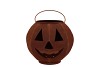 RUSTY SCOTTISH BROWN DECO PUMPKIN 23X20CM