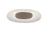 MIKA NORDIC WHITE VASE OVAL STRUCTURE 34X14X27CM