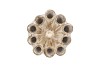 MIKA COZY SAND VASE TUBE 18X25CM