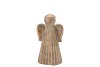 CONCRETE GOLDEN ANGEL 10X8X16CM