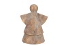 CONCRETE GOLDEN ANGEL WIDE 15X13X20CM