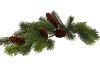 SILK PINE WITH CONE 64CM