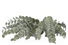 SILK EUCALYPTUS GREEN BUSH 53CM