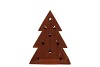 RUSTY SCOTTISH BROWN XMAS TREE 30X8X38CM