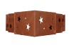 RUSTY SCOTTISH BROWN XMAS TREE 36X10X47CM