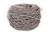 NATURE ELM BRANCH WHITE PLANTER WITH BOTTOM 20X18CM