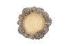 CONCRETE SCOTTISH BROWN PINECONE NEST 22X22X9CM