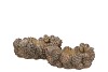 CONCRETE SCOTTISH BROWN PINECONE DISH 25X19X11CM