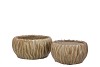 FINN SCOTTISH GREEN STRUCTURE BOWL 21X21X10CM
