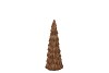 WONDERLAND SCOTTISH BROWN TREE 9X9X20CM