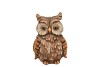 WONDERLAND SCOTTISH BROWN OWL 11X9X16CM
