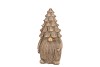 CONCRETE GOLDEN GNOME TREE 13X13X28CM