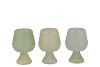JAZZ NORDIC GREEN T-LIGHT PINECONE ASS 9X13CM NM
