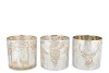 RUBY NORDIC SAND T-LIGHT ASS 15X15CM