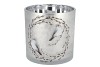 RUBY NORDIC SILVER T-LIGHT ASS 15X15CM