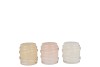 RUBY COZY SAND T-LIGHT SPRAY ASS 8X8CM