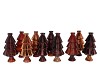 JAZZ SCOTTISH SPICE VASE X-MAS TREE ASS 11X22CM NM