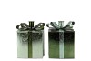 GLAM NORDIC GREEN MIX CANDLE HOLDER ASS 9X14CM