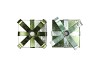GLAM NORDIC GREEN MIX CANDLE HOLDER ASS 9X14CM