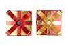 GLAM WILD RED MIX CANDLE HOLDER ASS 12X17CM